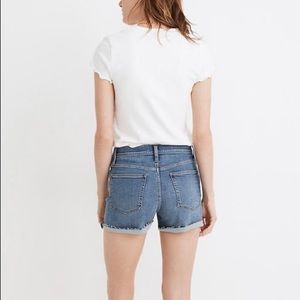 Madewell High Rise Denim Shorts